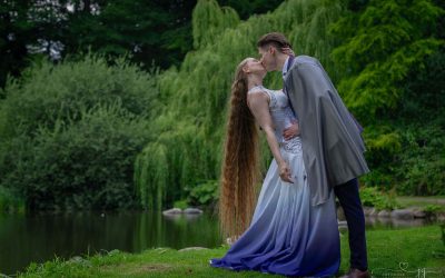 Making a wedding dress