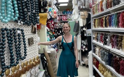 Vacation & a huge fabric shop